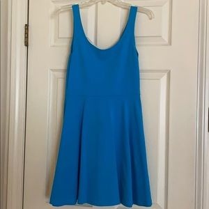 Express Teal Skater Dress